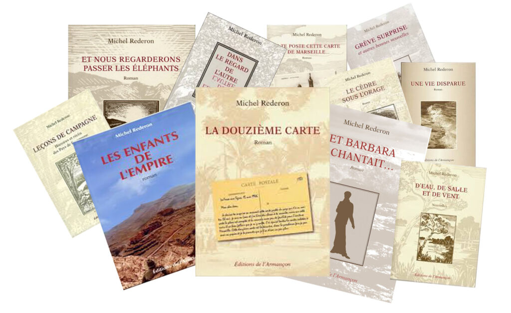 Sélection de couvertures de livres de Michel Rederon